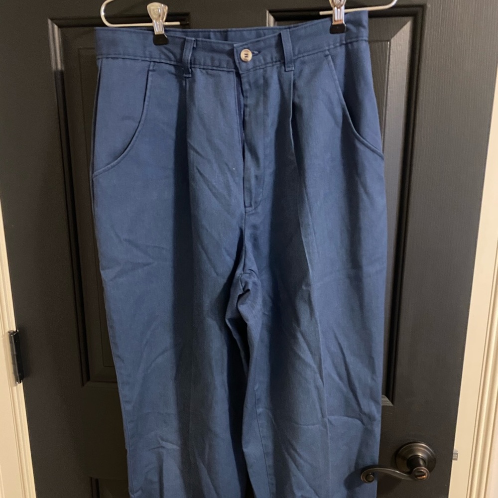 Vintage High Waisted Pleated Pants